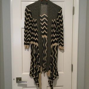 NIC+ZOE gorgeous long cardigan boho, hippie, gypsy sz XL